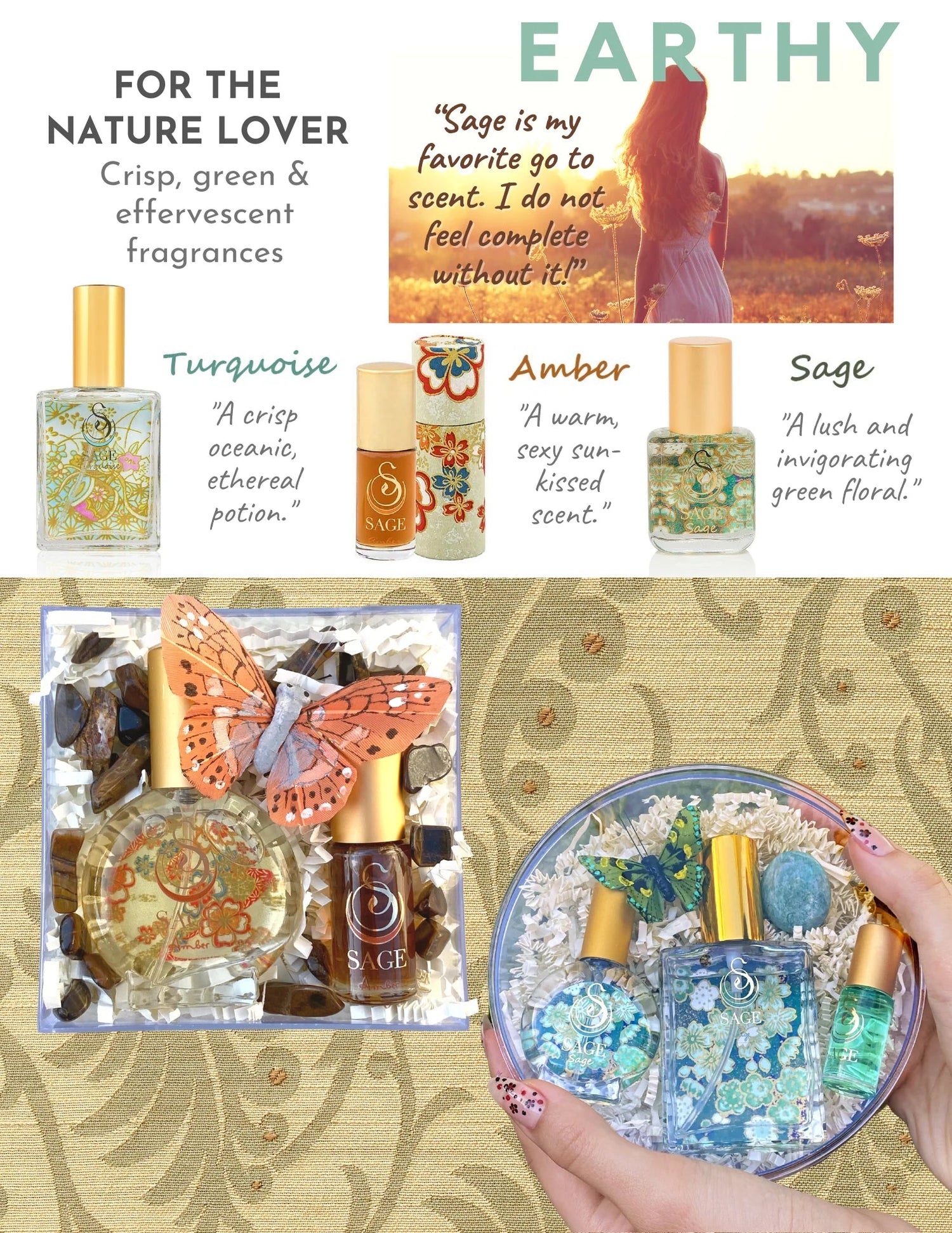 An Earthy Scent Style Guide-Fragrances For The Nature Lover - The Sage Lifestyle