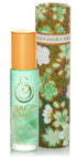 1/4 oz roll on Sage Perfume Oil by Sage with gemstones in reusable box, fresh, Gender-Neutral, Vegan, Cruelty free fragrance