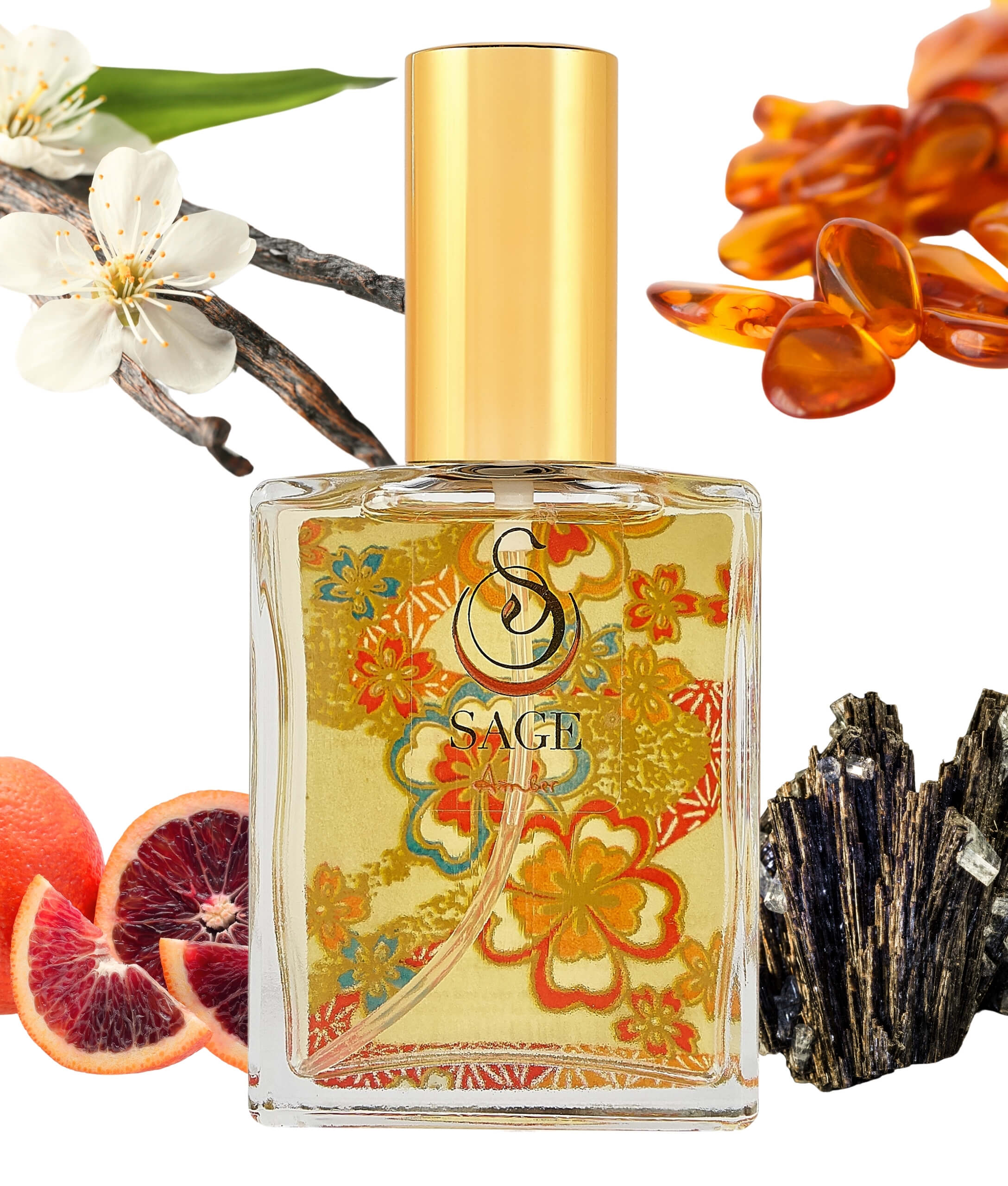 Amber Organic 2oz Perfume Eau de Toilette by Sage - The Sage Lifestyle