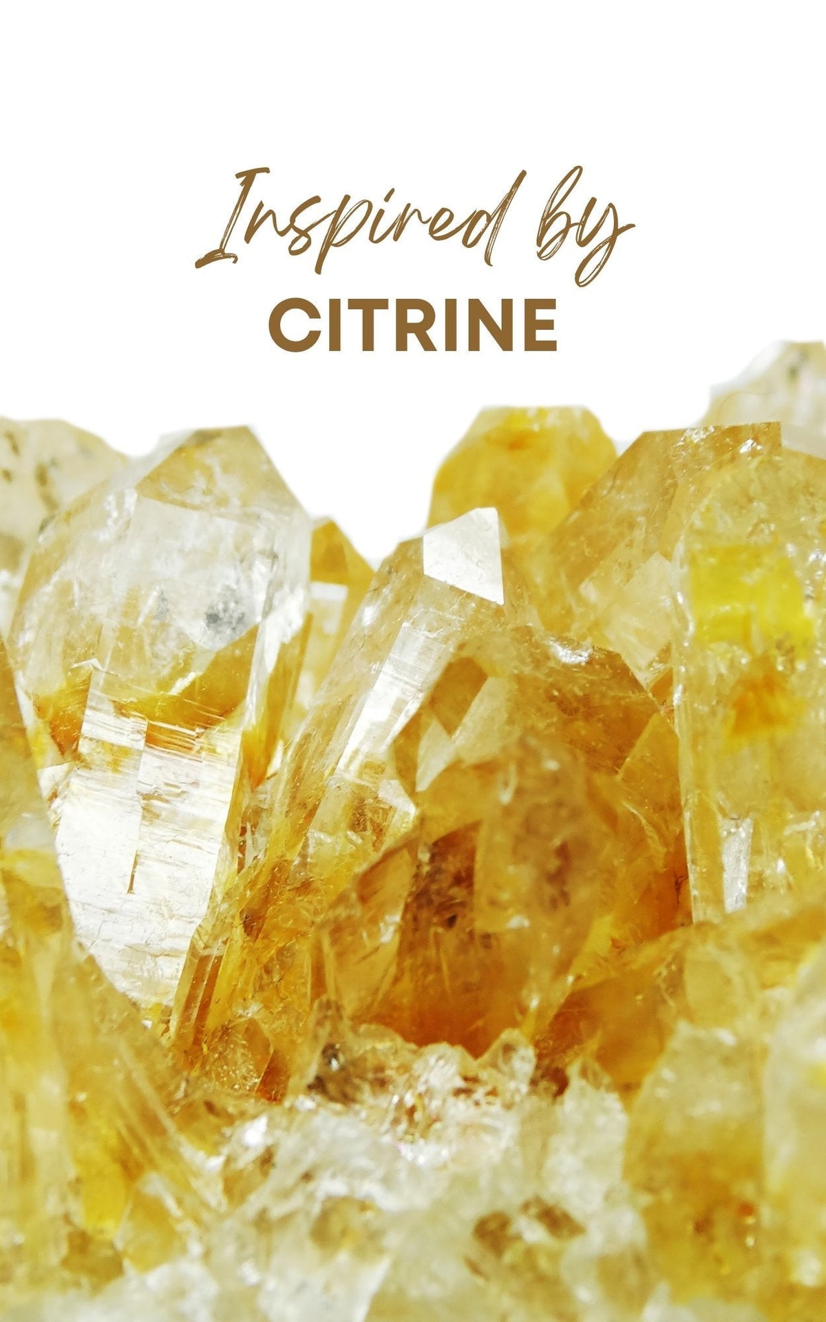 Citrine Perfume Oil Concentrate Mini Rollie with Gemstones by Sage - The Sage Lifestyle