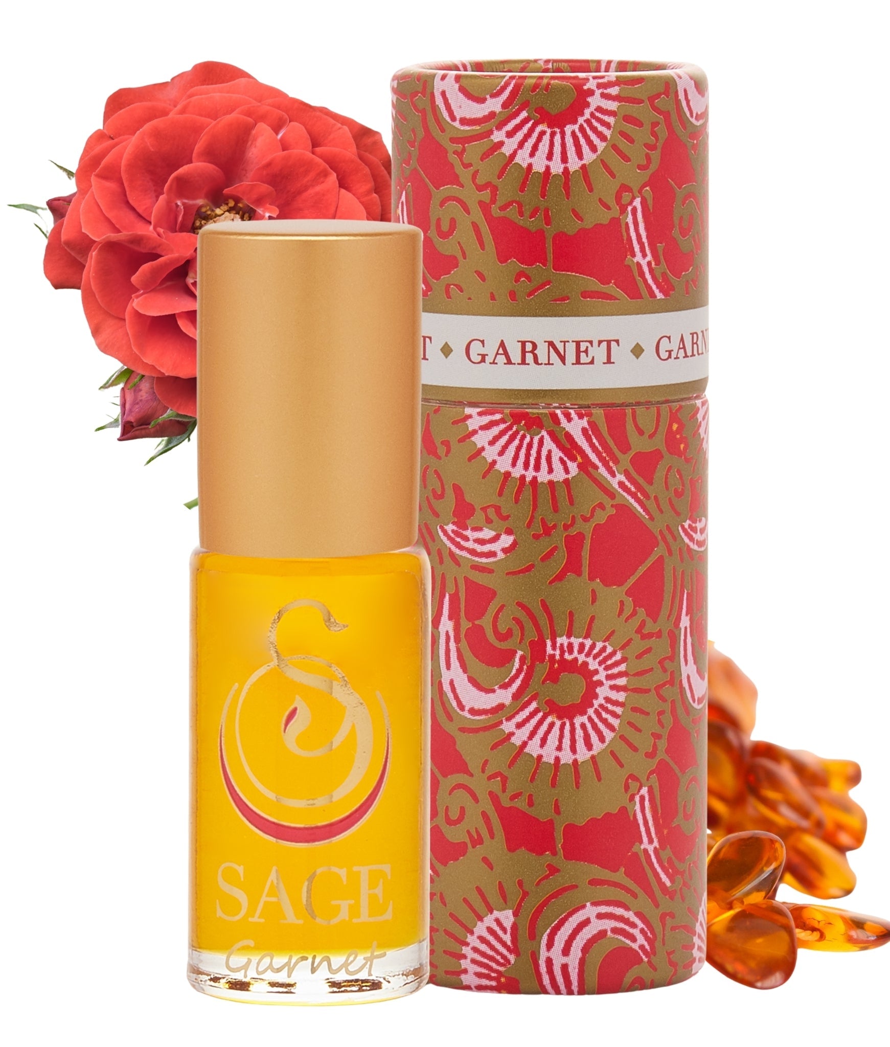 Garnet 1/8 oz Perfume Oil Concentrate Roll - On by Sage - The Sage Lifestyle