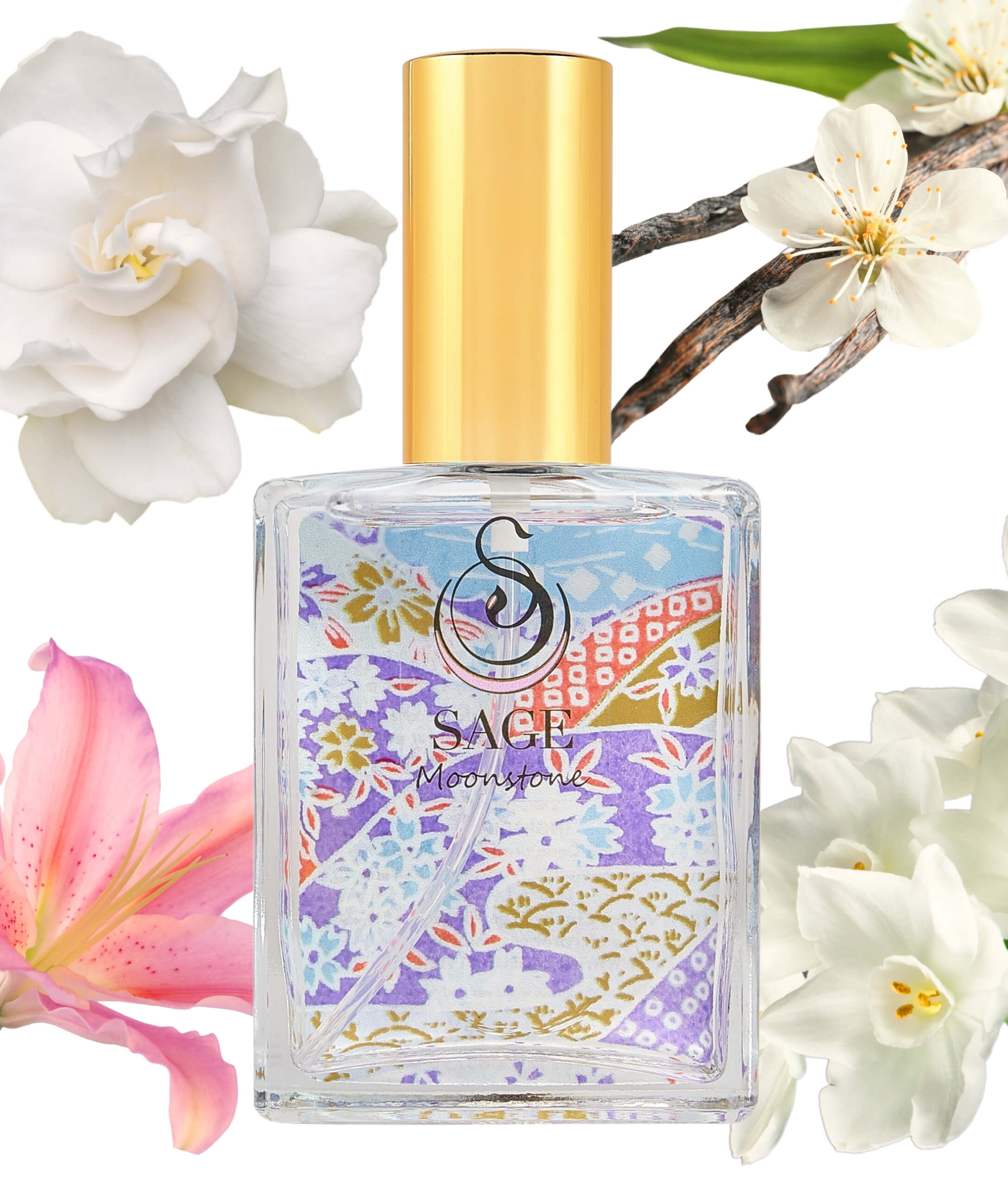 Moonstone Organic 2oz Perfume Eau de Toilette by Sage - The Sage Lifestyle