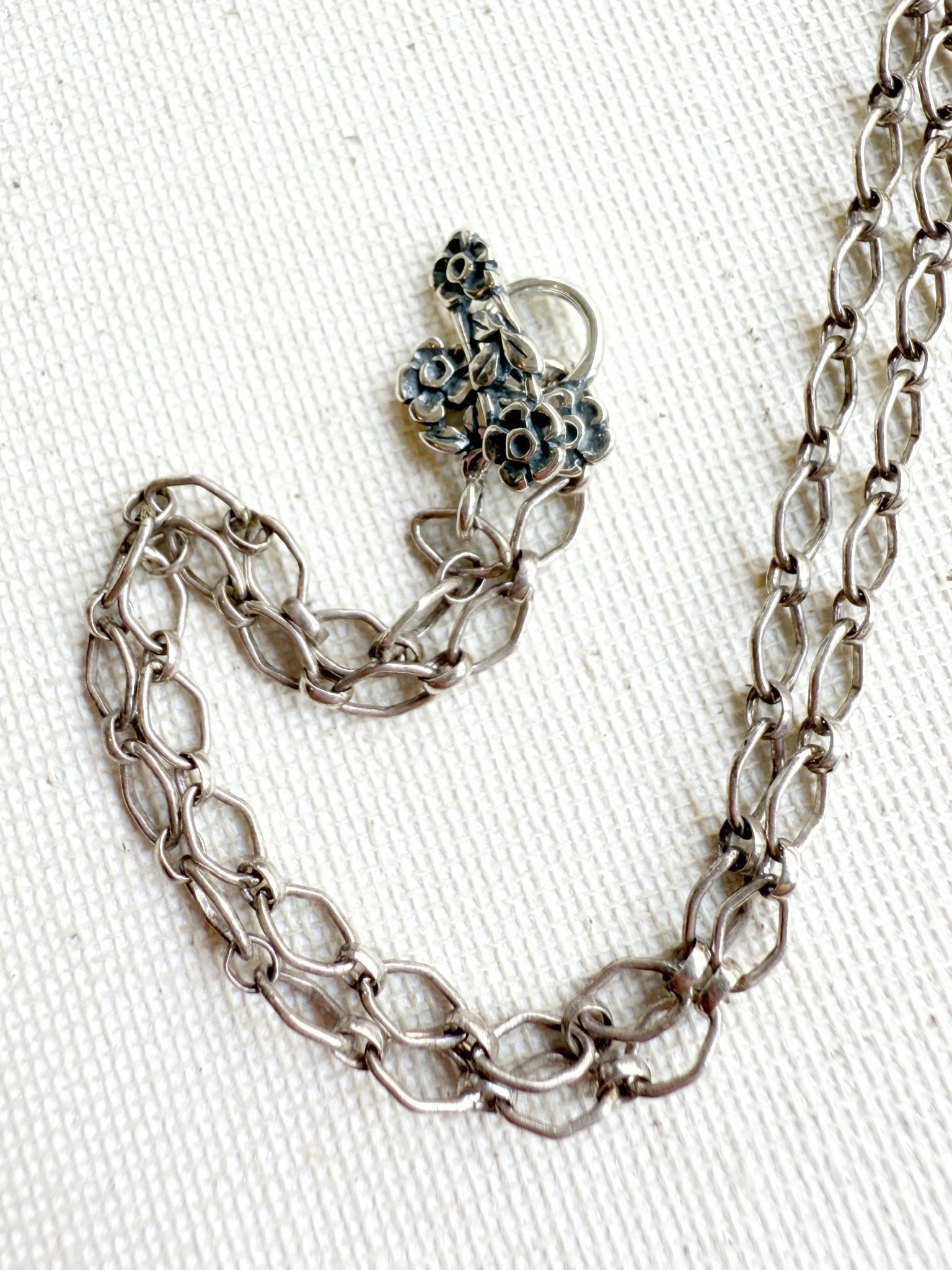 One of a Kind Vintage Arizona Turquoise and Sterling Silver Necklace by Sage Machado - The Sage Lifestyle