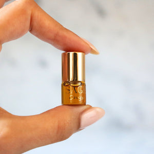 .03oz Mini Roll on Sage Onyx Perfume Oil, Earthy Scent, Gender Neutral Vegan Cruelty Free, and travel size fragrance