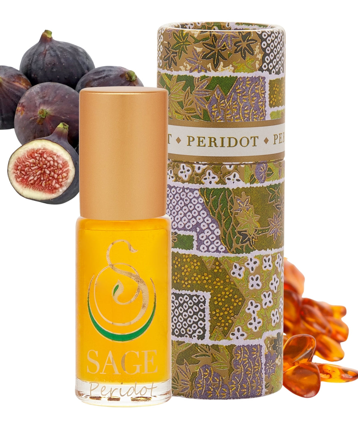 Peridot 1/8 oz Perfume Oil Concentrate Roll - On by Sage - The Sage Lifestyle