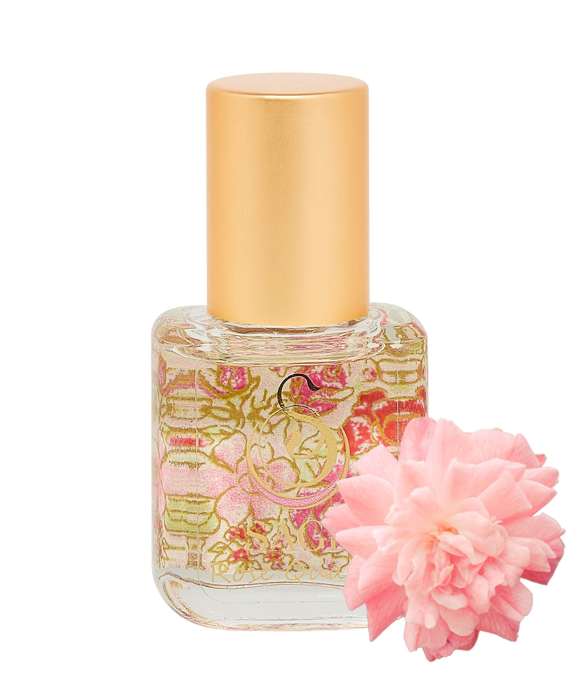 Rose Quartz Organic 1/4 oz Perfume Oil Extract Roll - On by Sage - The Sage Lifestyle