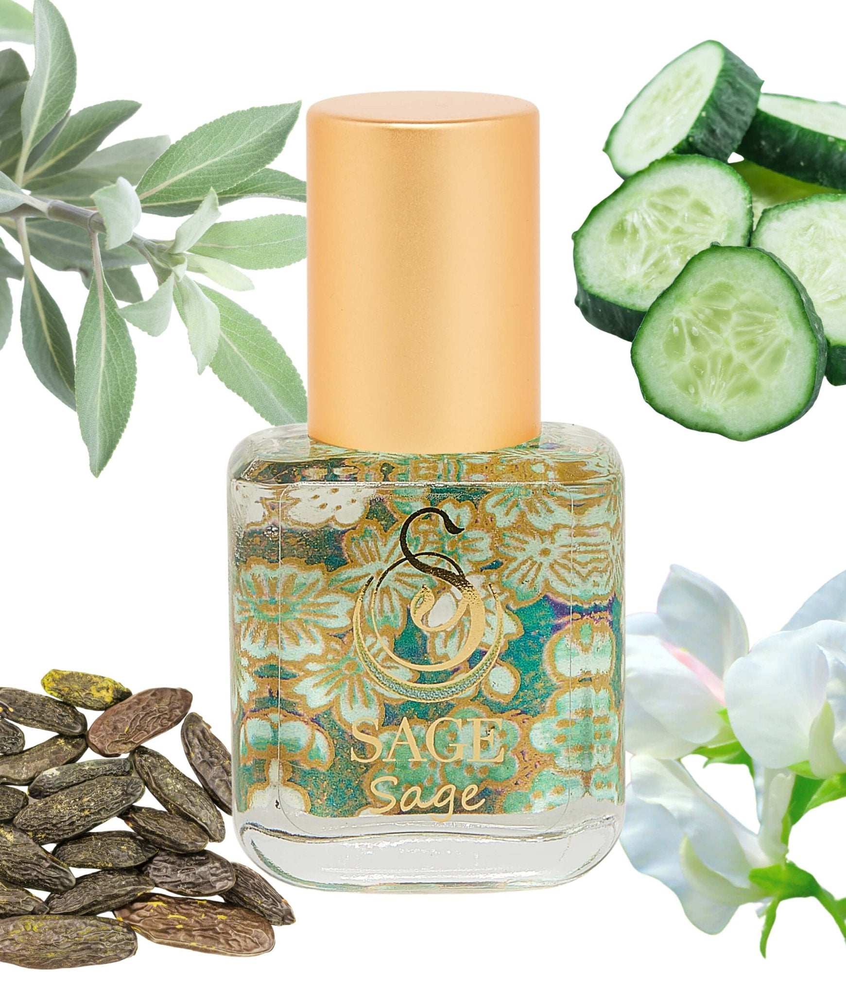 Sage Organic 1/4 oz Perfume Oil Extract Roll - On by Sage - The Sage Lifestyle