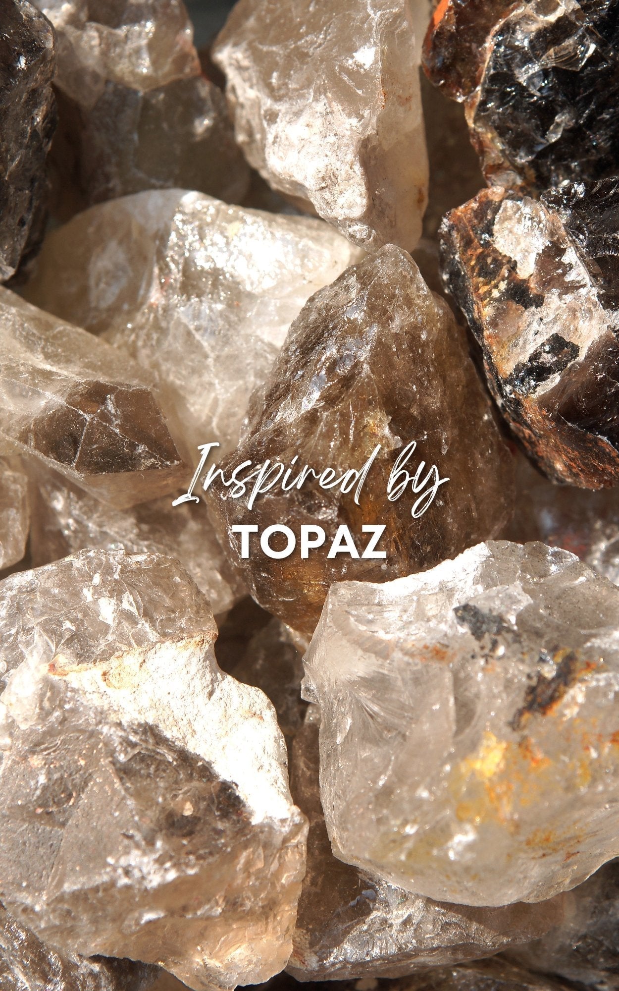 Topaz Perfume Oil Concentrate Mini Rollie with Gemstones by Sage - The Sage Lifestyle
