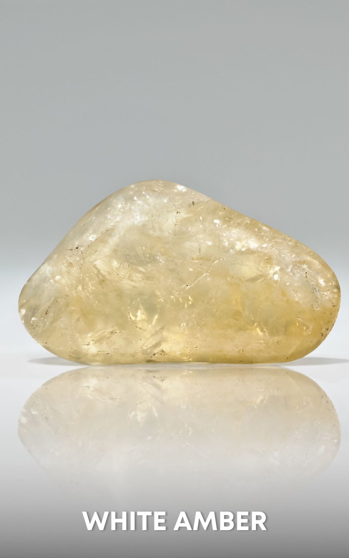 Scent notes include Golden, translucent amber resin with a warm glow, evoking the rich, resinous warmth of the amber note