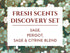 Fresh Perfume Oil Discovery set: includes Sage, Peridot, Sage and Citrine Blend- Vegan, Cruelty Free, travel size