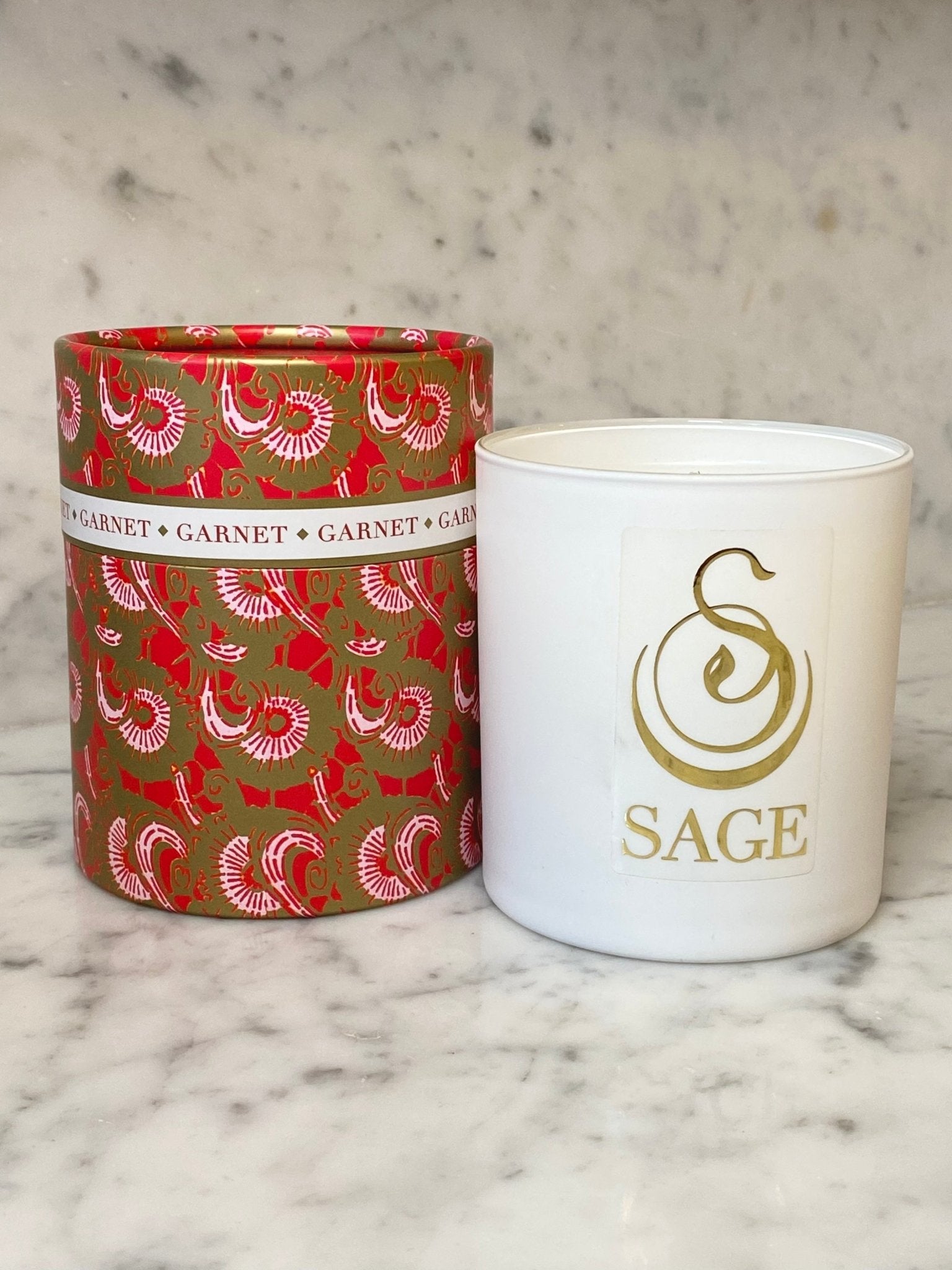 Garnet 8 oz Luxury Candle by Sage - The Sage Lifestyle