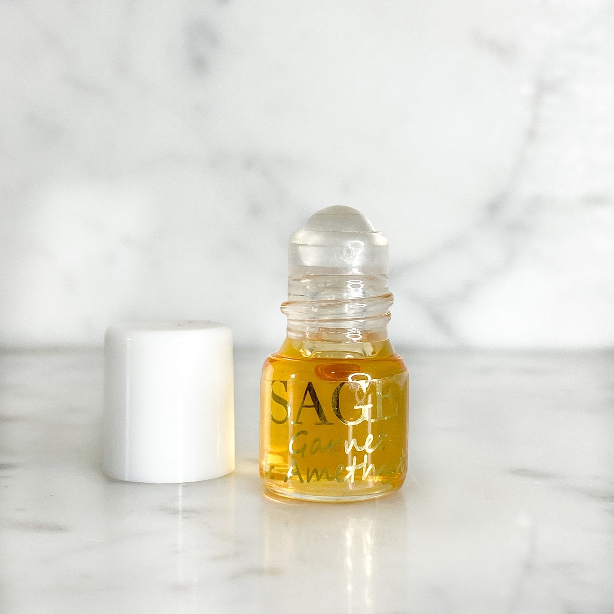 Garnet & Amethyst Blend Perfume Oil Mini Rollie by Sage - The Sage Lifestyle