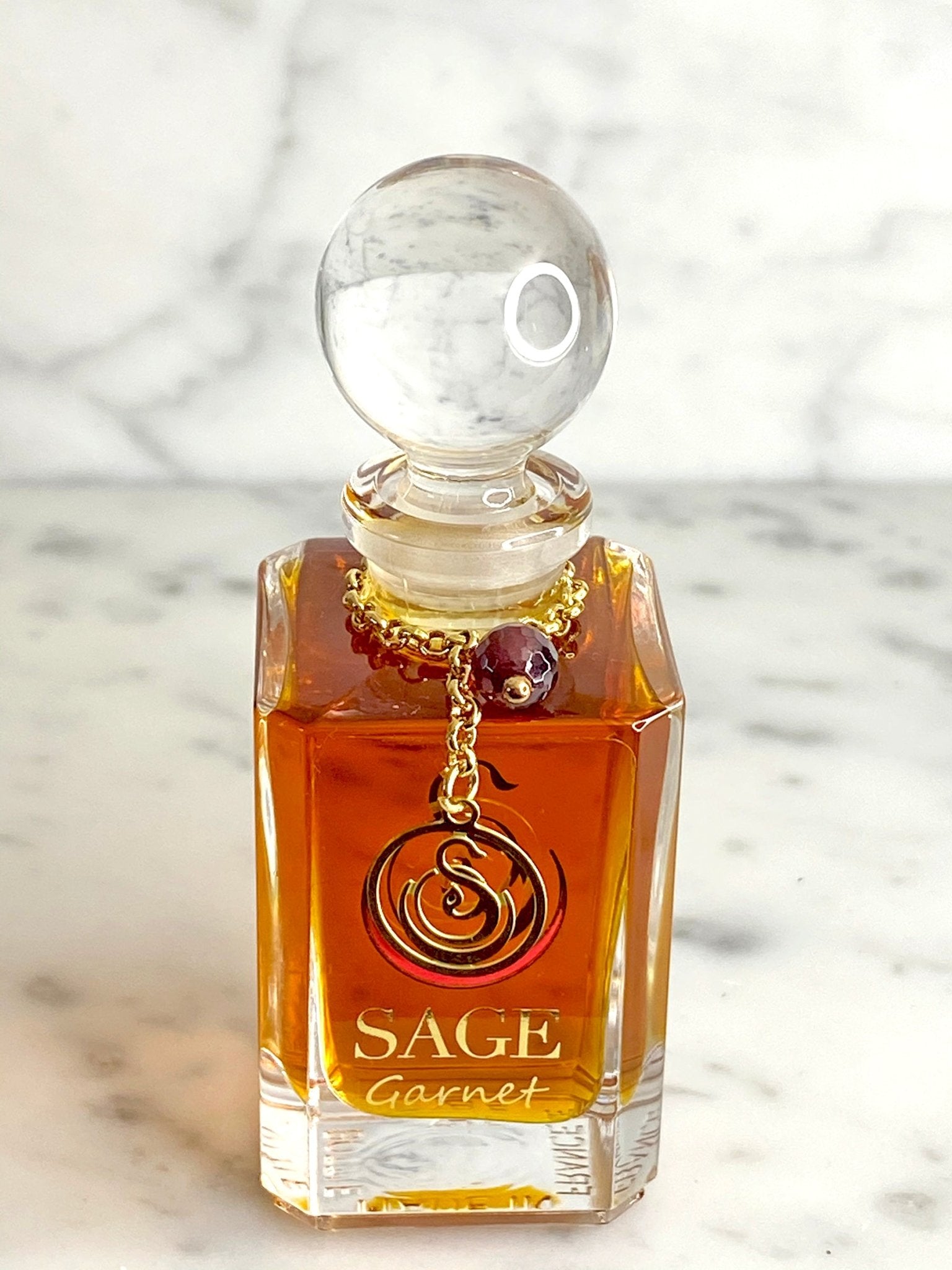 Garnet Vanity Bottle by Sage, Pure Perfume Oil - The Sage Lifestyle