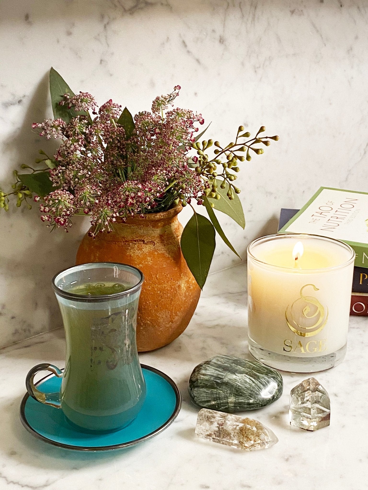 Jade 8 oz Luxury Candle by Sage - The Sage Lifestyle