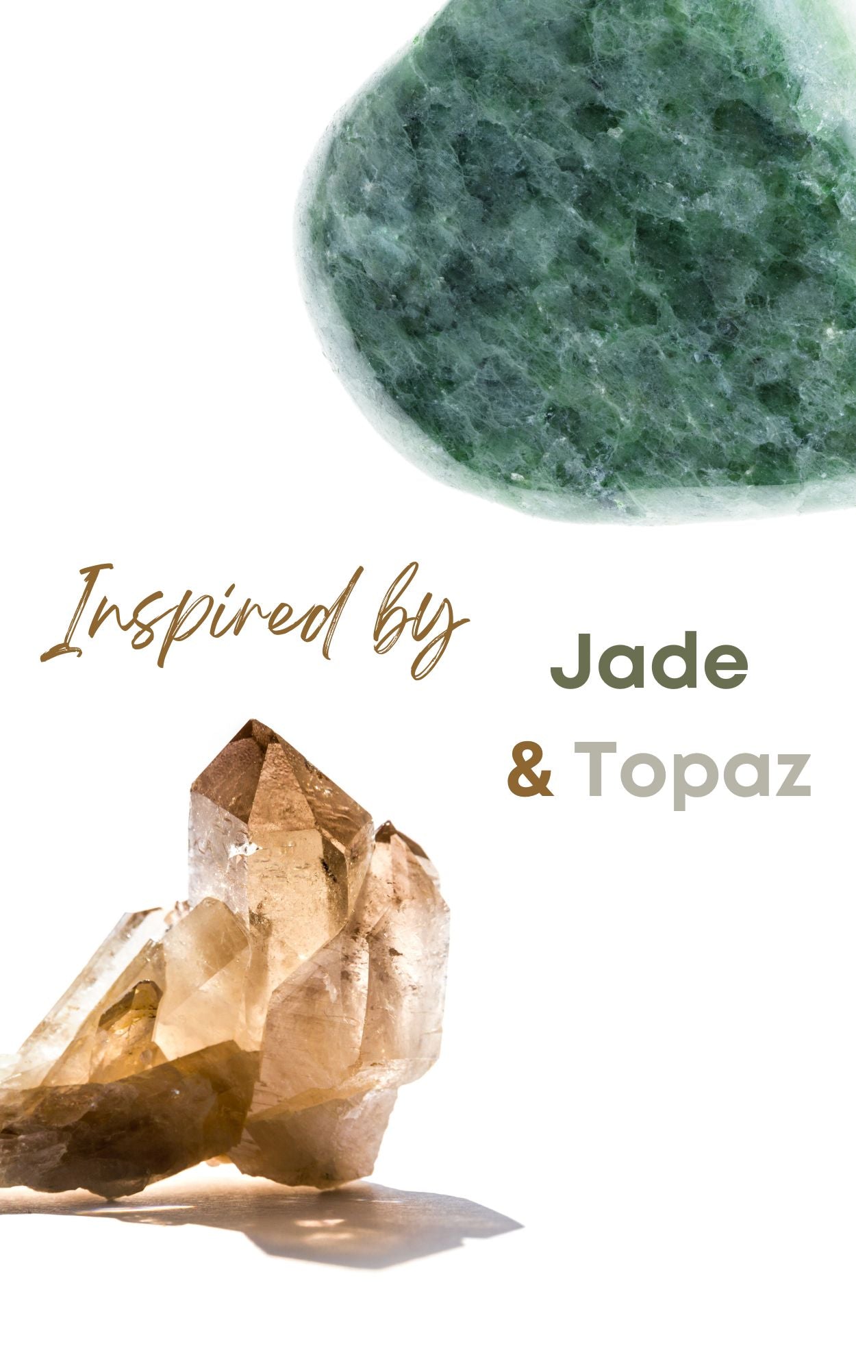 Jade &amp; Topaz Blend 1/4 oz Gemstone Perfume Oil by Sage - The Sage Lifestyle