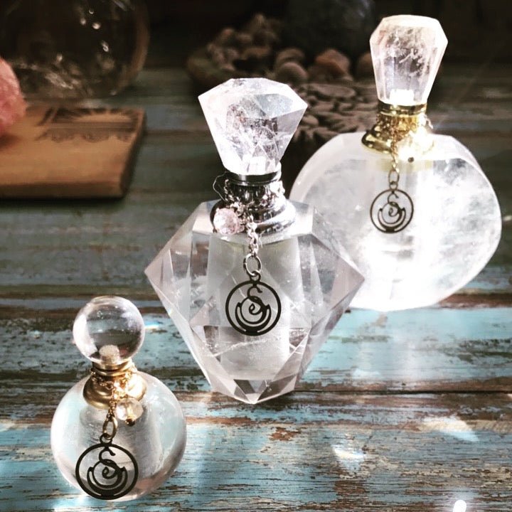 Medium Gemstone Perfume Bottle by Sage - Niche Perfume - Vegan Perfume - The Sage Lifestyle