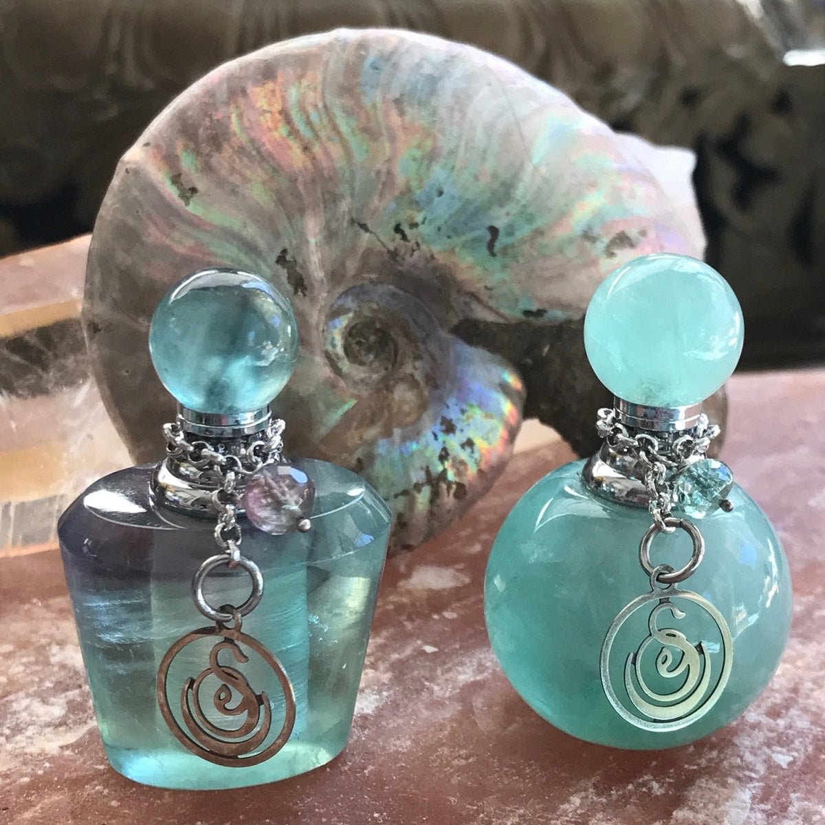 Medium Gemstone Perfume Bottle by Sage - Niche Perfume - Vegan Perfume - The Sage Lifestyle