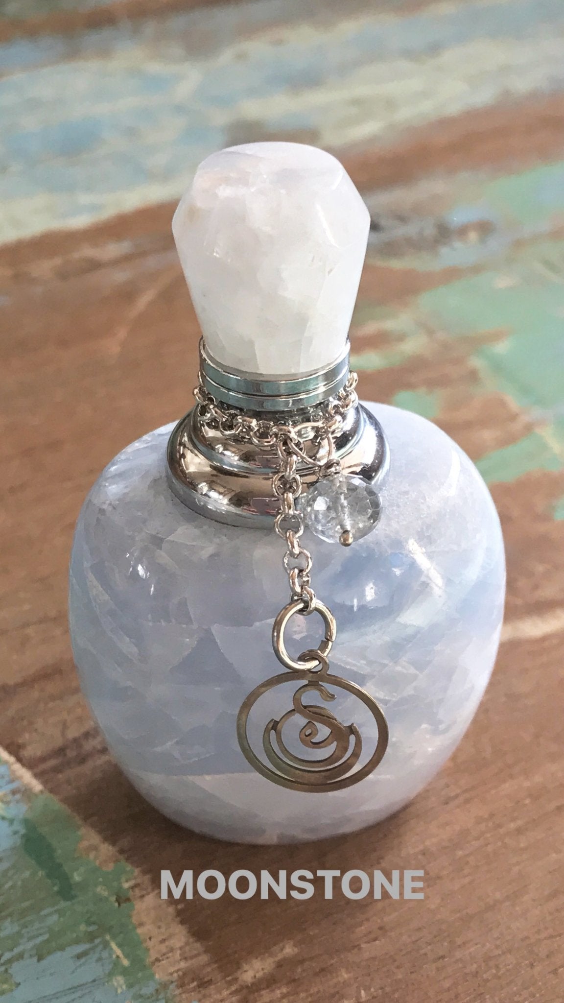 Medium Gemstone Perfume Bottle by Sage - Niche Perfume - Vegan Perfume - The Sage Lifestyle