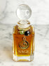 1/2 oz Sage Onyx Peridot Perfume Oil Glass Vanity Bottle with gemstones, Earthy Gender Neutral Vegan, and Cruelty Free scent