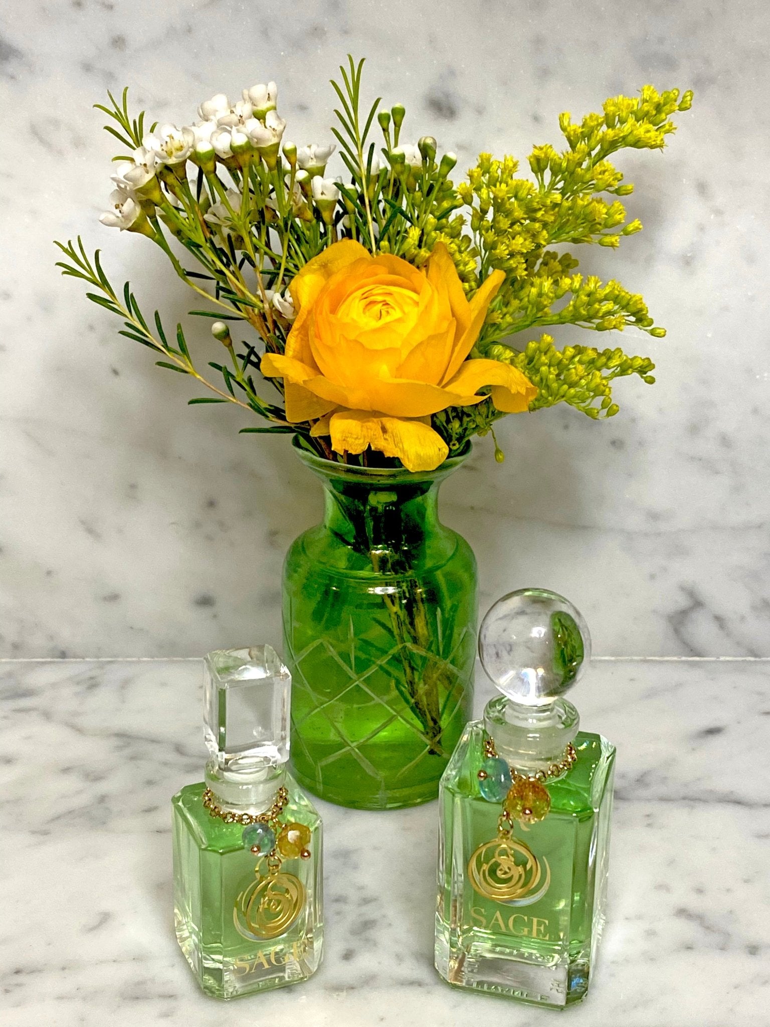 Sage &amp; Citrine Blend Vanity Bottle by Sage, Pure Perfume Oil - The Sage Lifestyle