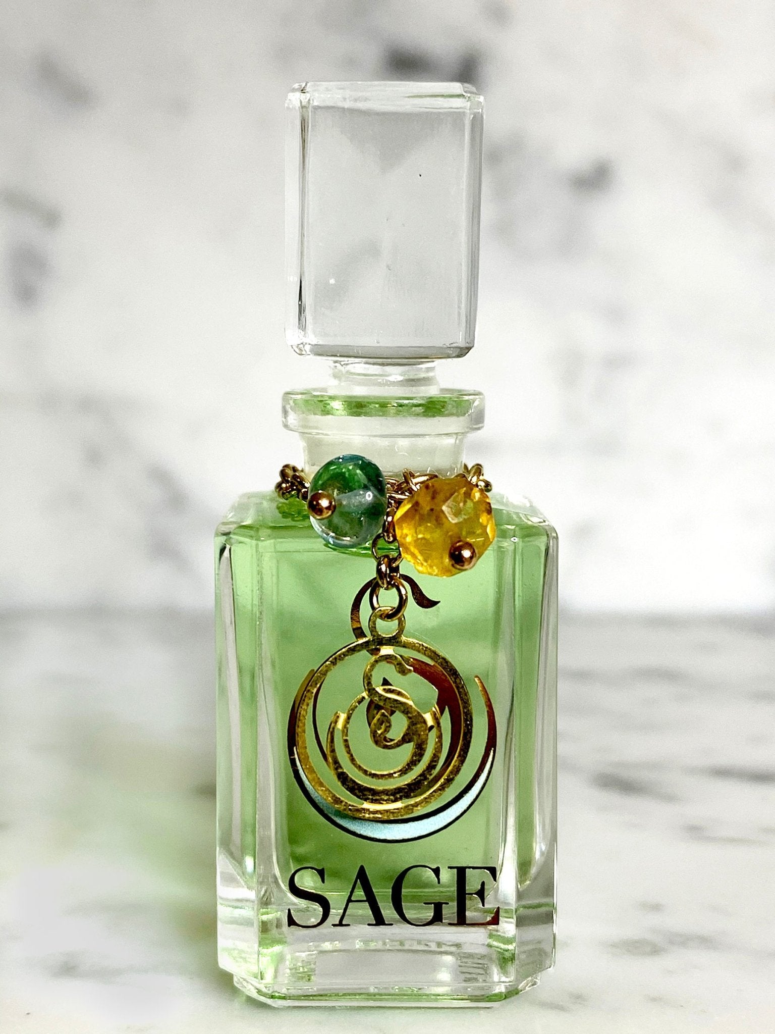 Sage &amp; Citrine Blend Vanity Bottle by Sage, Pure Perfume Oil - The Sage Lifestyle