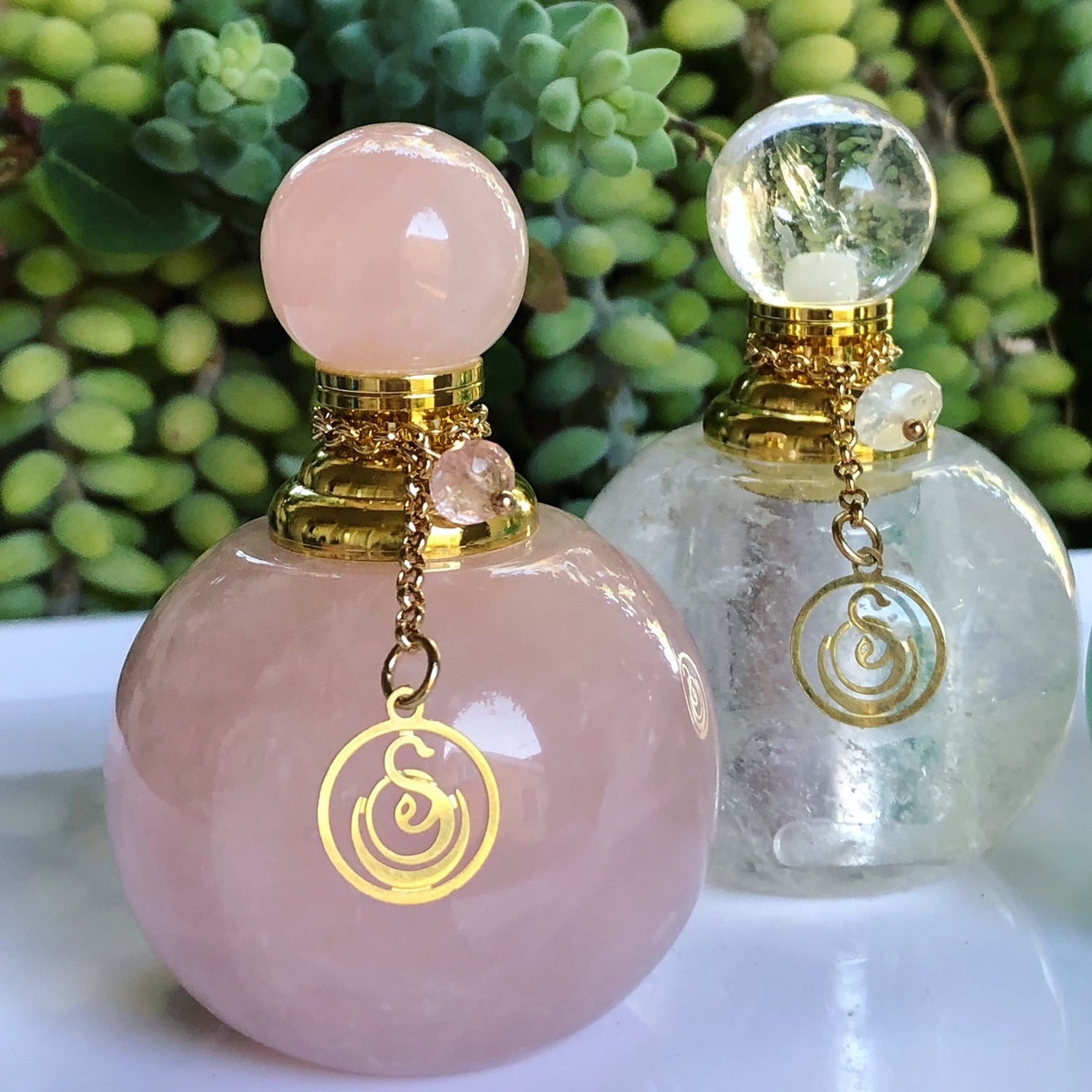 Small Gemstone Perfume Bottle by Sage - Niche Perfume - Vegan Perfume - The Sage Lifestyle