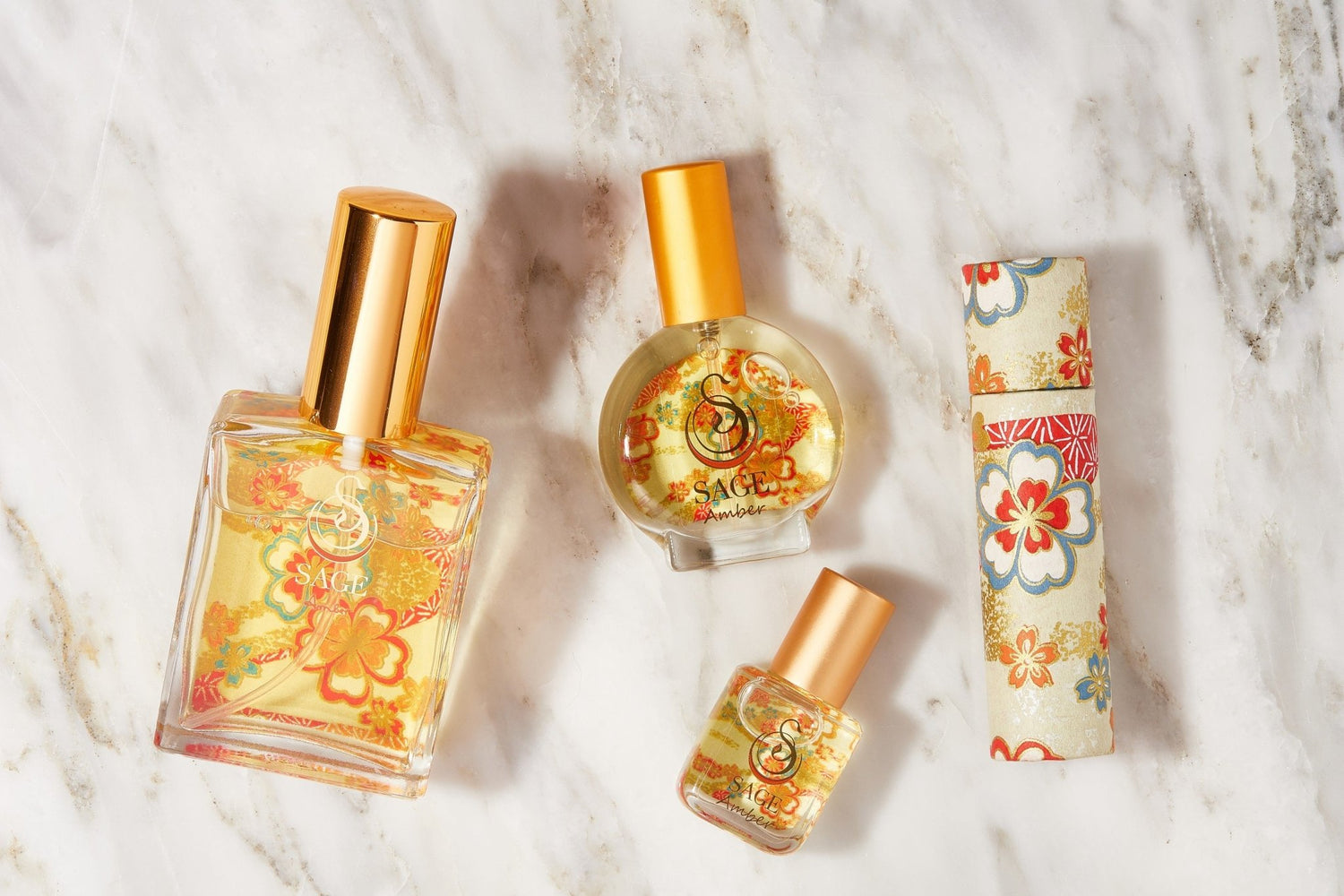 Amber Gemstone Perfume Collection by Sage - The Sage Lifestyle