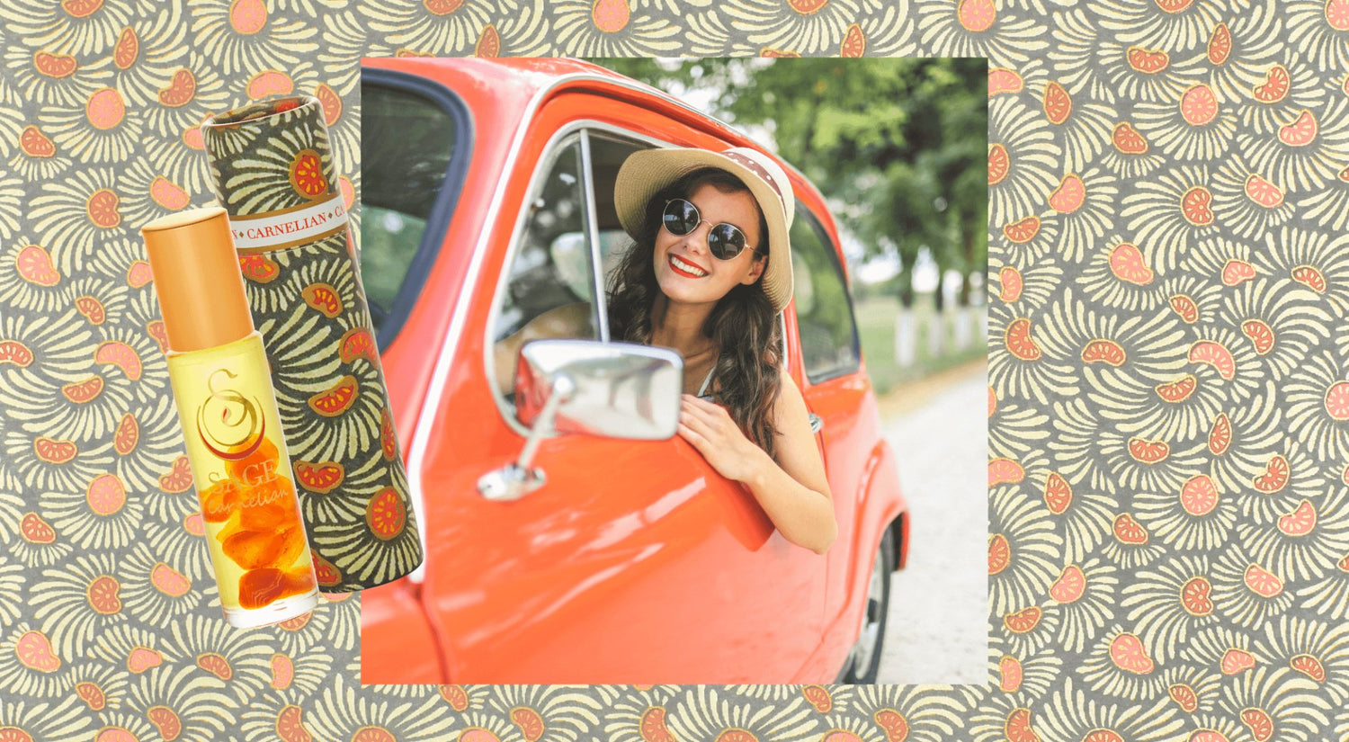 Carnelian Gemstone Perfume Collection by Sage - The Sage Lifestyle