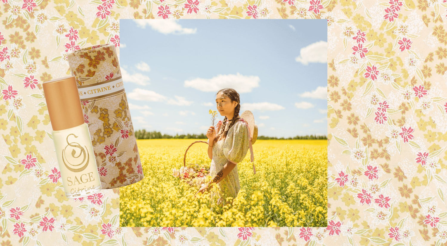 Citrine Gemstone Perfume Collection by Sage - The Sage Lifestyle