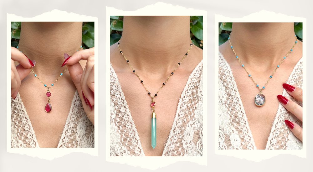 One Of A Kind Gold Necklaces by Sage - The Sage Lifestyle