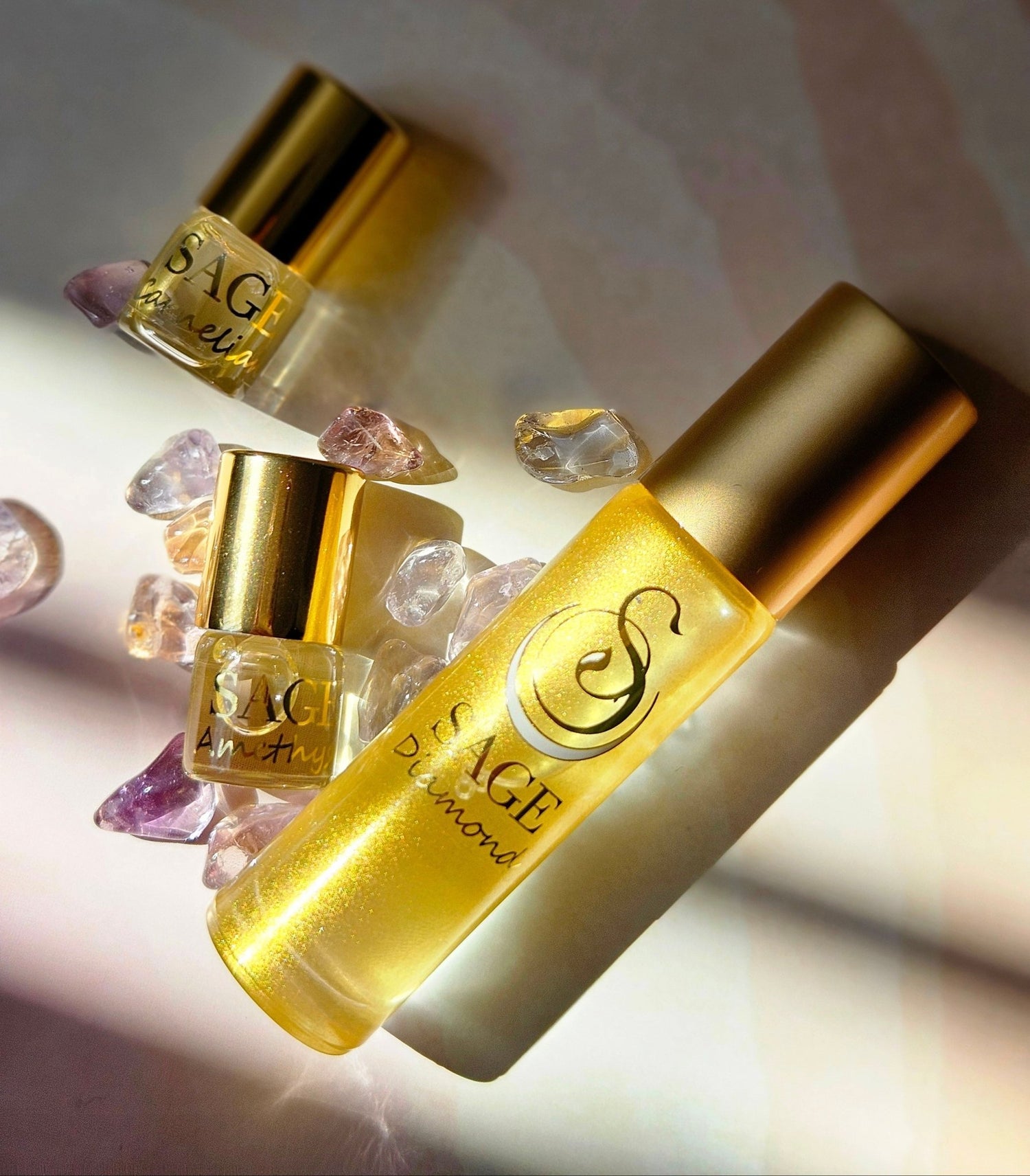 Shop All Gemstone Perfume Oils by Sage - The Sage Lifestyle