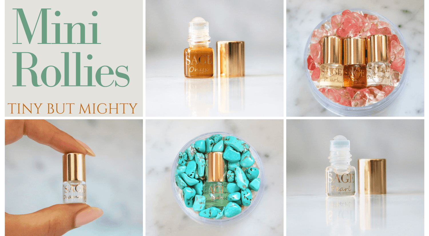 Shop All Mini Rollie Perfume Oil Concentrates by Sage - The Sage Lifestyle