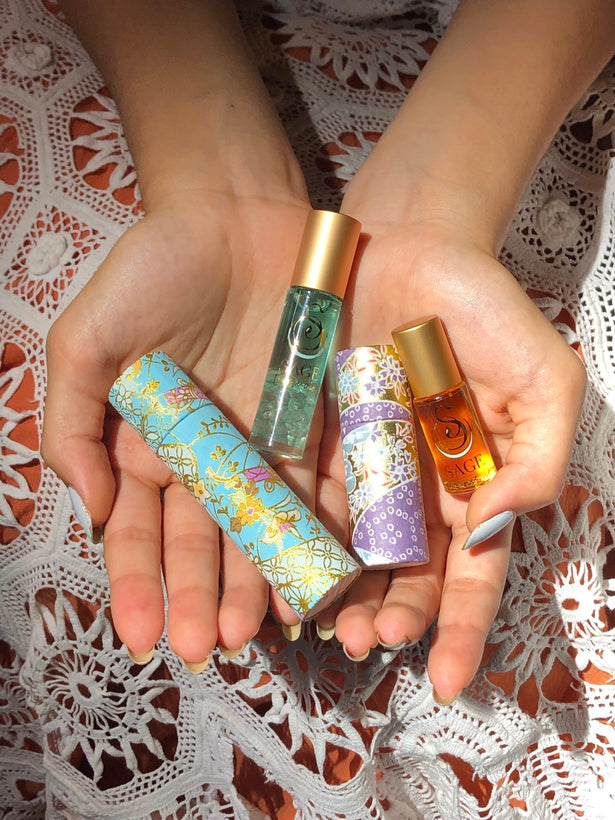 Shop All Signature Gemstone Perfume Oil Roll-Ons by Sage