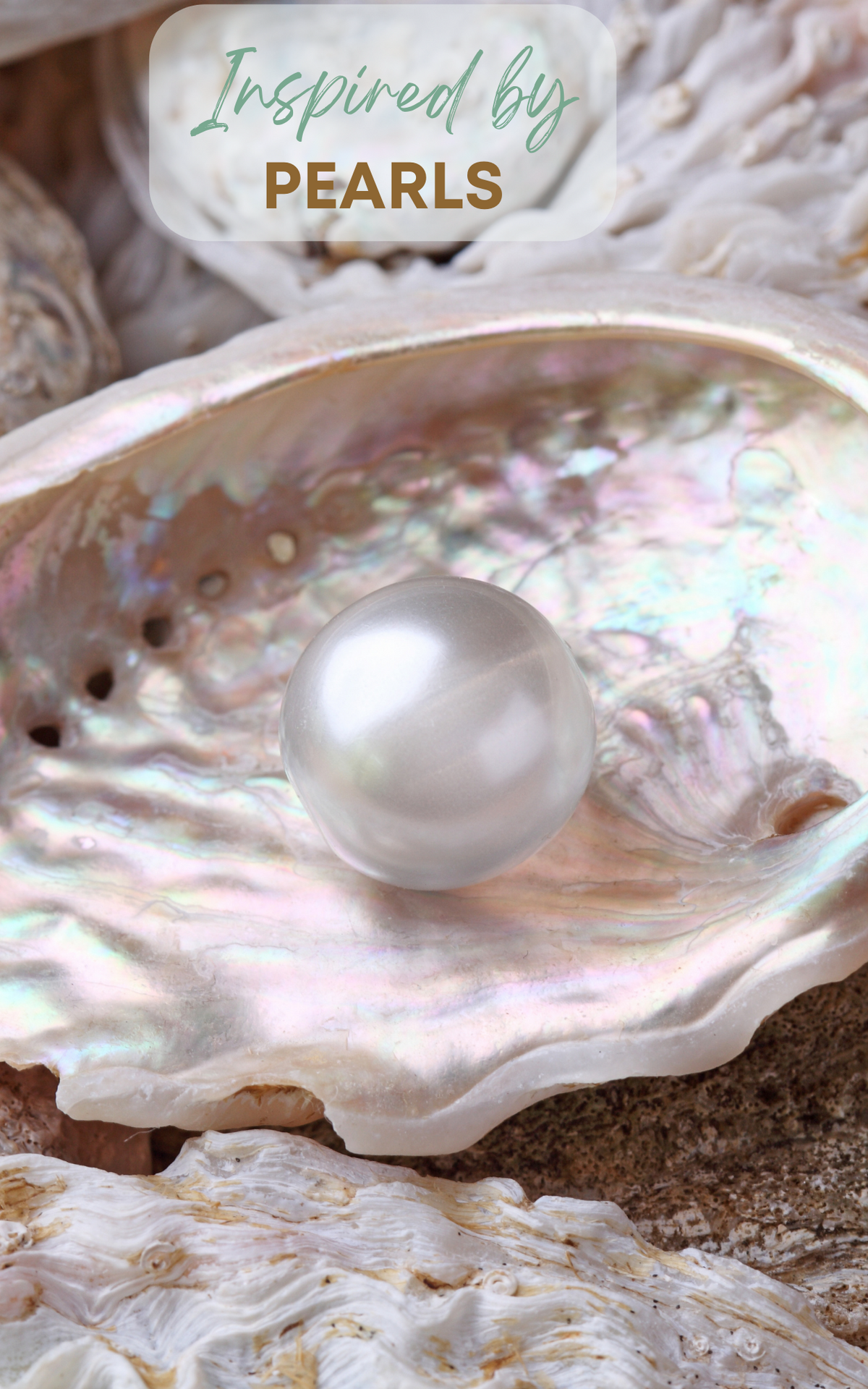  A fragrance inspired by the iridescent stones of pearls symbolizing sophistication and timeless charm

