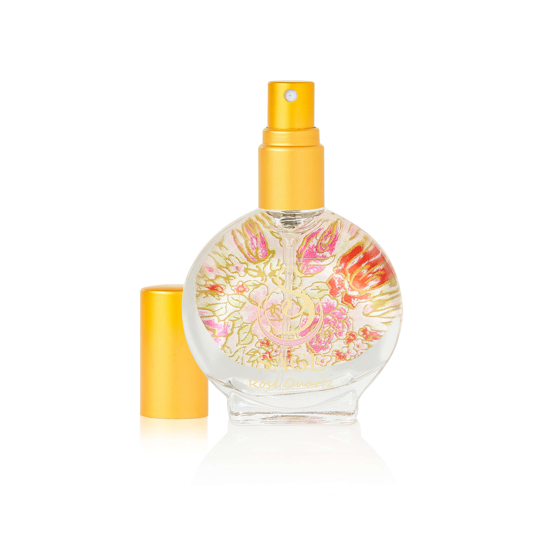 Rose Quartz Organic 1/2oz Perfume Eau de Toilette Mini by Sage - The Sage Lifestyle