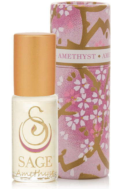 Amethyst 1/8 oz Perfume Oil Concentrate Roll-On by Sage