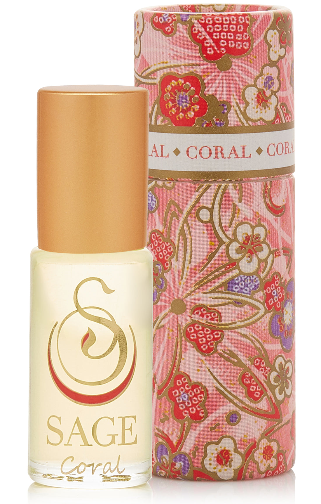Coral 1/8 oz Perfume Oil Concentrate Roll-On by Sage