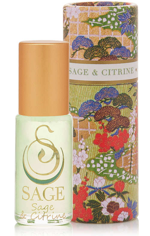 Sage &amp; Citrine Blend 1/8 oz Perfume Oil Concentrate Roll-On by Sage