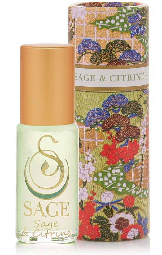 Sage &amp; Citrine Blend Gemstone Perfume Collection by Sage