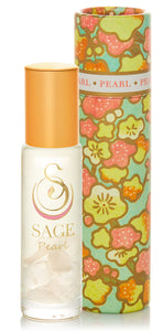 Pearl 1/4 oz Gemstone Perfume Oil Concentrate Roll-On by Sage