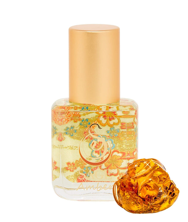 Amber Organic 1/4 oz Perfume Oil Extract Roll - On by Sage - The Sage Lifestyle