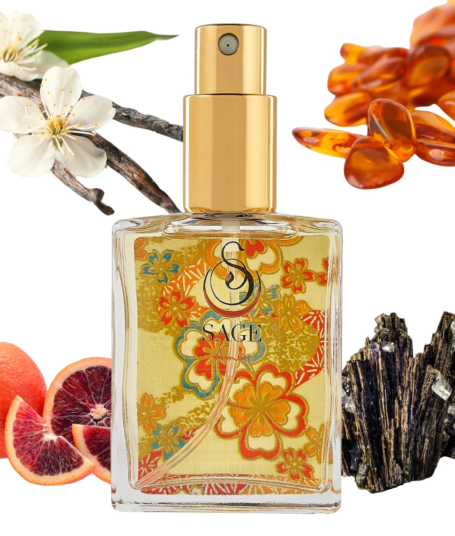 Amber Organic 2oz Perfume Eau de Toilette by Sage - The Sage Lifestyle