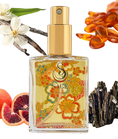 Amber Organic 2oz Perfume Eau de Toilette by Sage - The Sage Lifestyle