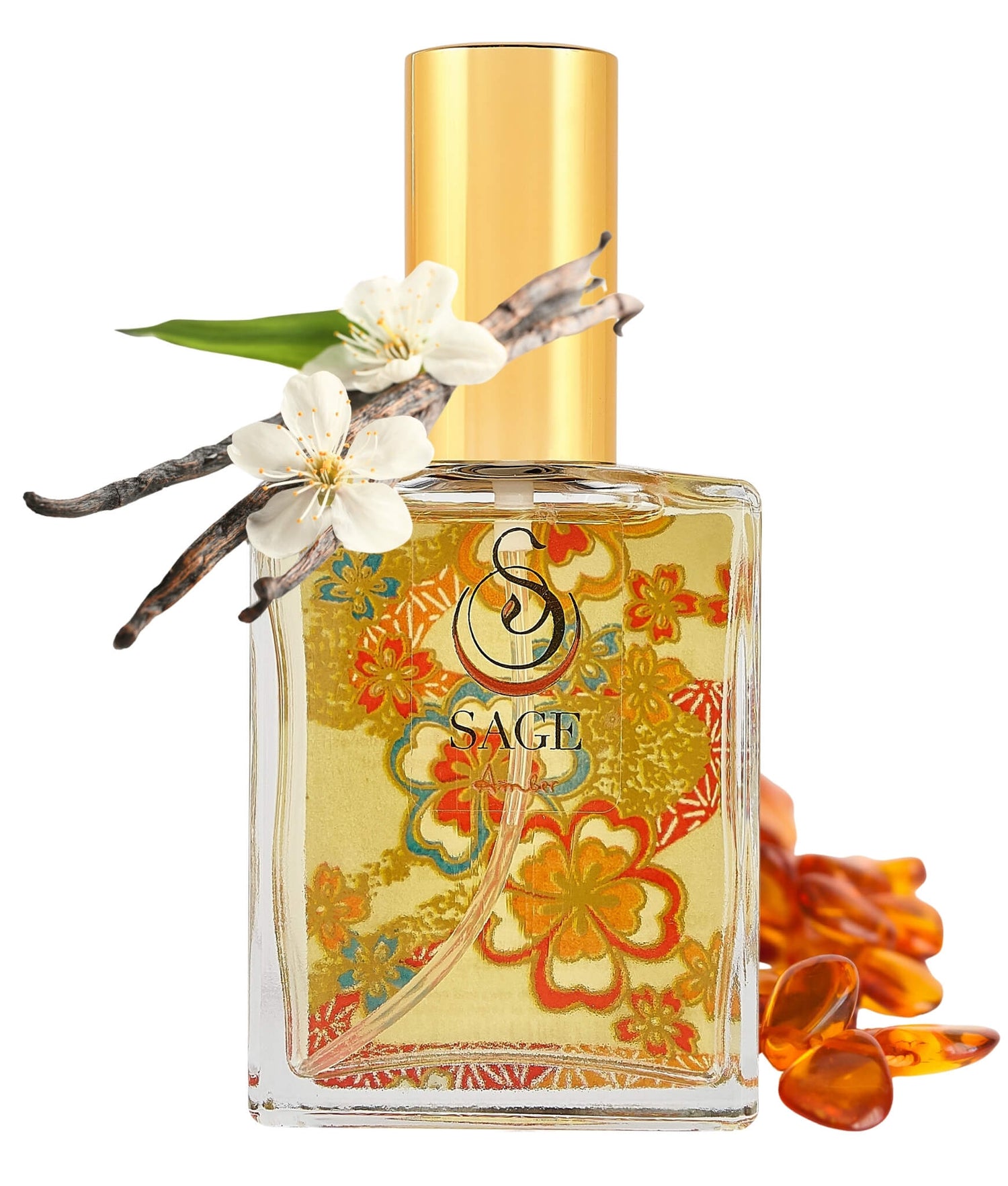 Amber Organic 2oz Perfume Eau de Toilette by Sage - The Sage Lifestyle