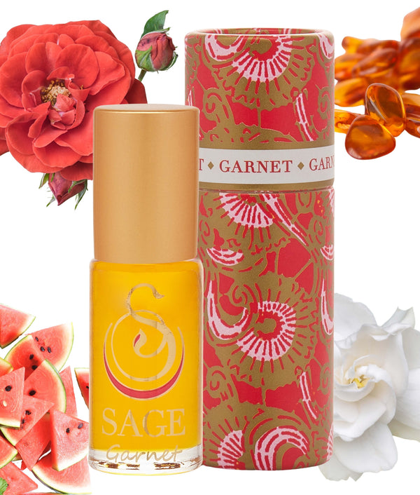 Garnet 1/8 oz Perfume Oil Concentrate Roll - On by Sage - The Sage Lifestyle