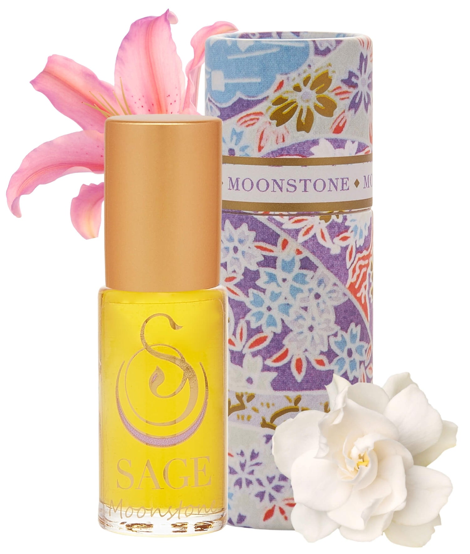 Moonstone 1/8 oz Perfume Oil Concentrate Roll - On by Sage - The Sage Lifestyle