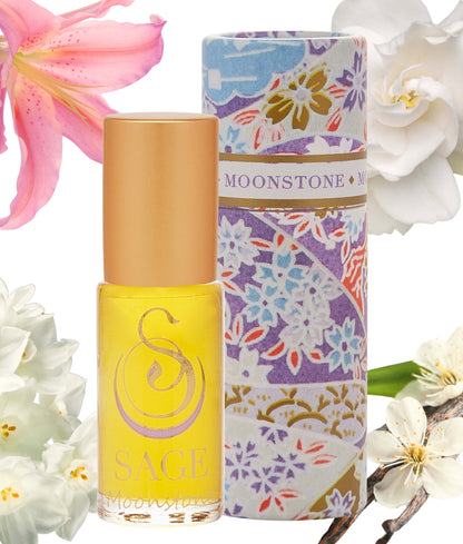 Moonstone 1/8 oz Perfume Oil Concentrate Roll - On by Sage - The Sage Lifestyle