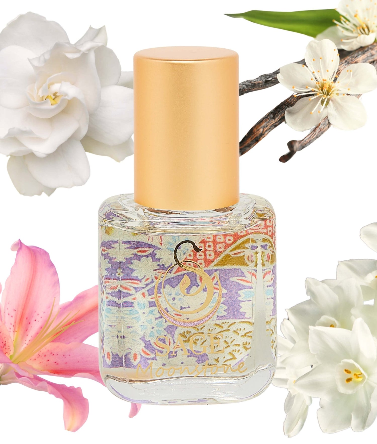 Moonstone Organic 1/4 oz Perfume Oil Extract Roll - On by Sage - The Sage Lifestyle