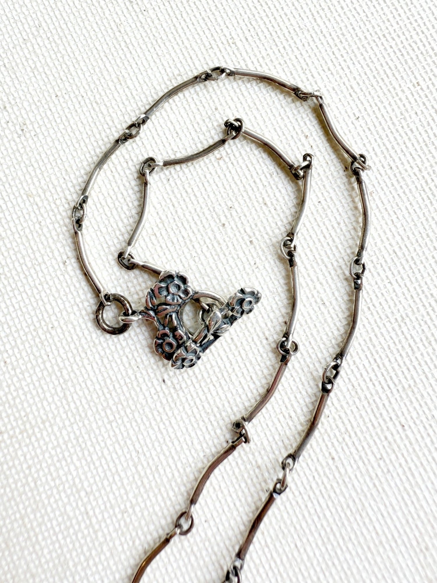 One of a Kind Vintage Arizona Turquoise and Sterling Silver Necklace by Sage Machado - The Sage Lifestyle