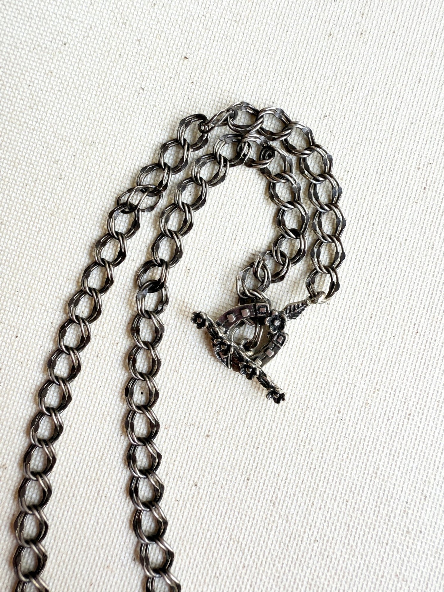 One of a Kind Vintage Arizona Turquoise and Sterling Silver Necklace by Sage Machado - The Sage Lifestyle